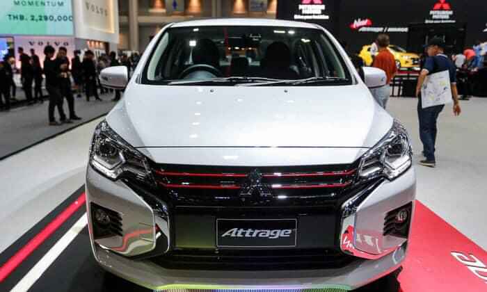 Mitsubishi Attrage AT 2020 - Cần bán Mitsubishi Attrage AT đời 2020, màu trắng, nhập khẩu nguyên chiếc