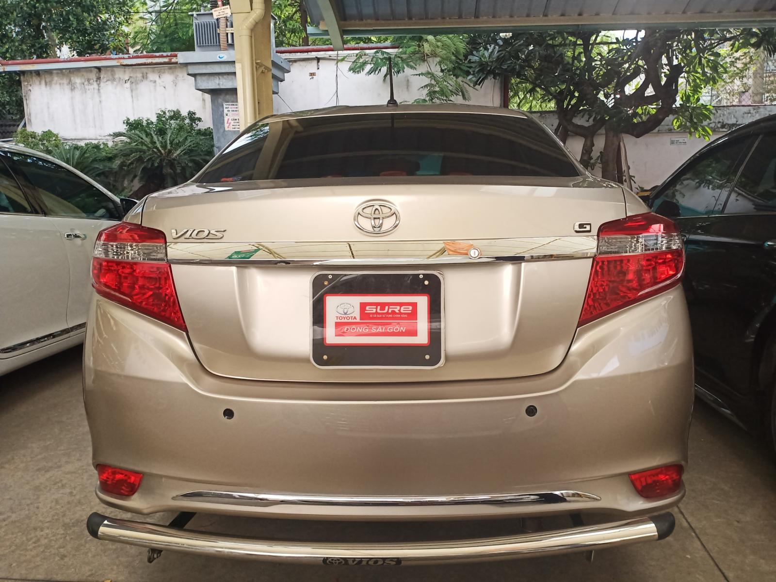 Toyota Vios 1.5G 2016 - Bán ô tô Toyota Vios 1.5G đời 2016, xe gia đình cực đẹp