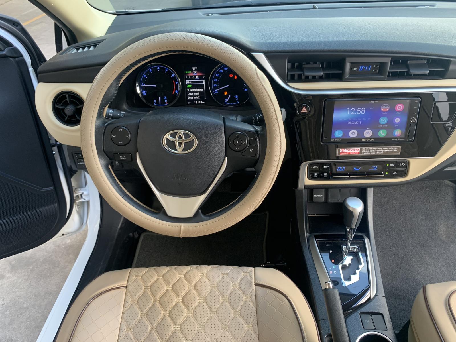 Toyota Corolla altis G 2018 - Cần bán Toyota Corolla altis G đời 2018, màu trắng