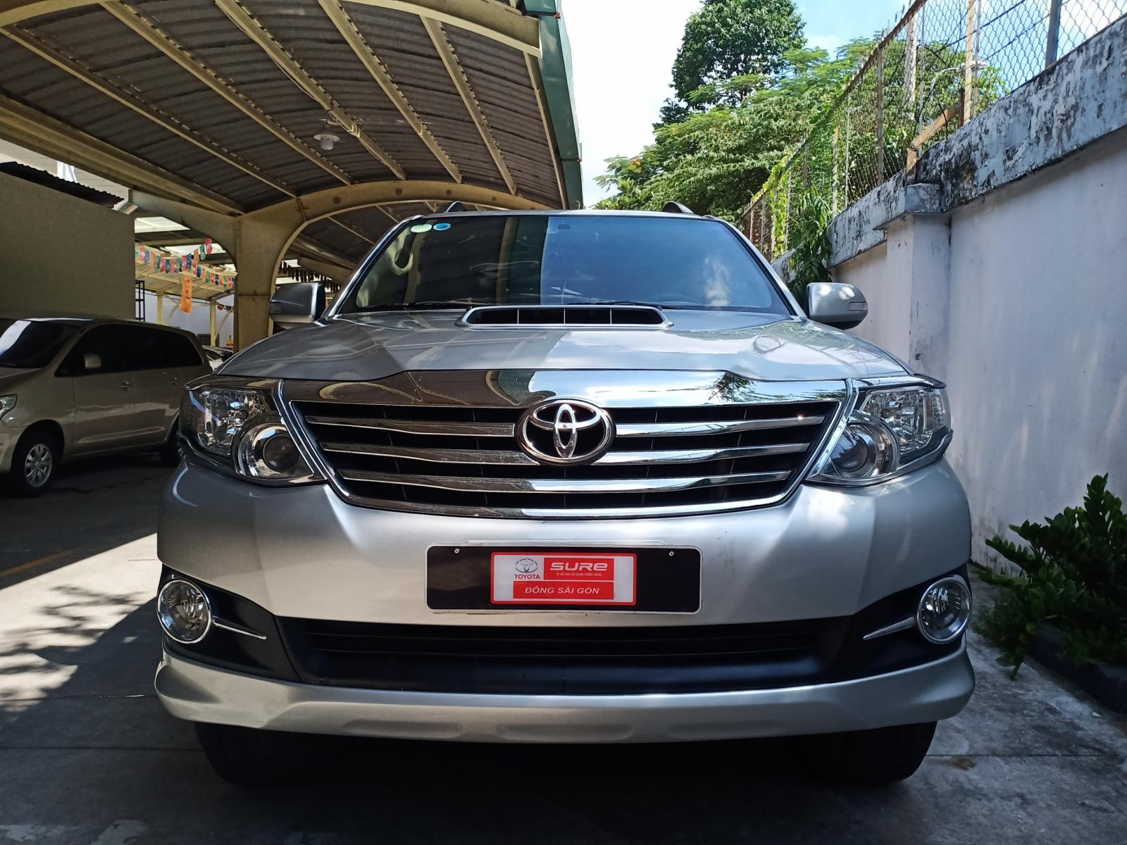 Toyota Fortuner 2015 - Bán xe Fortuner G sx 2015 màu bạc, xe chất nhận nhiều ưu đãi 