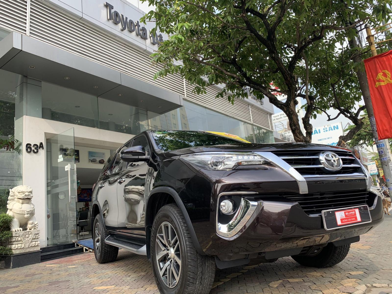 Toyota Fortuner G AT 4x4 2019 - Xe Toyota Fortuner G AT 4x4 sản xuất 2019, màu nâu, nhập khẩu chính hãng