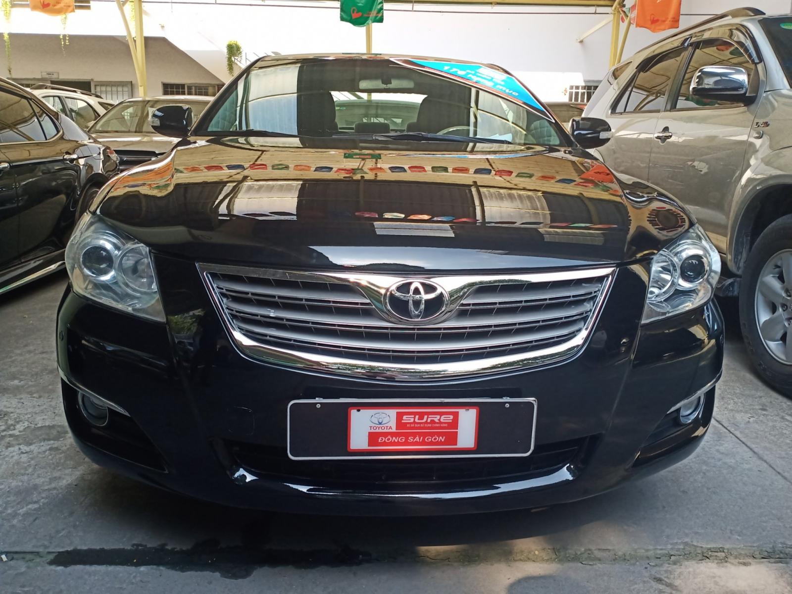 Toyota Camry 2.4G 2007 - Xe Toyota Camry 2.4G sản xuất 2007, màu đen, 490 triệu