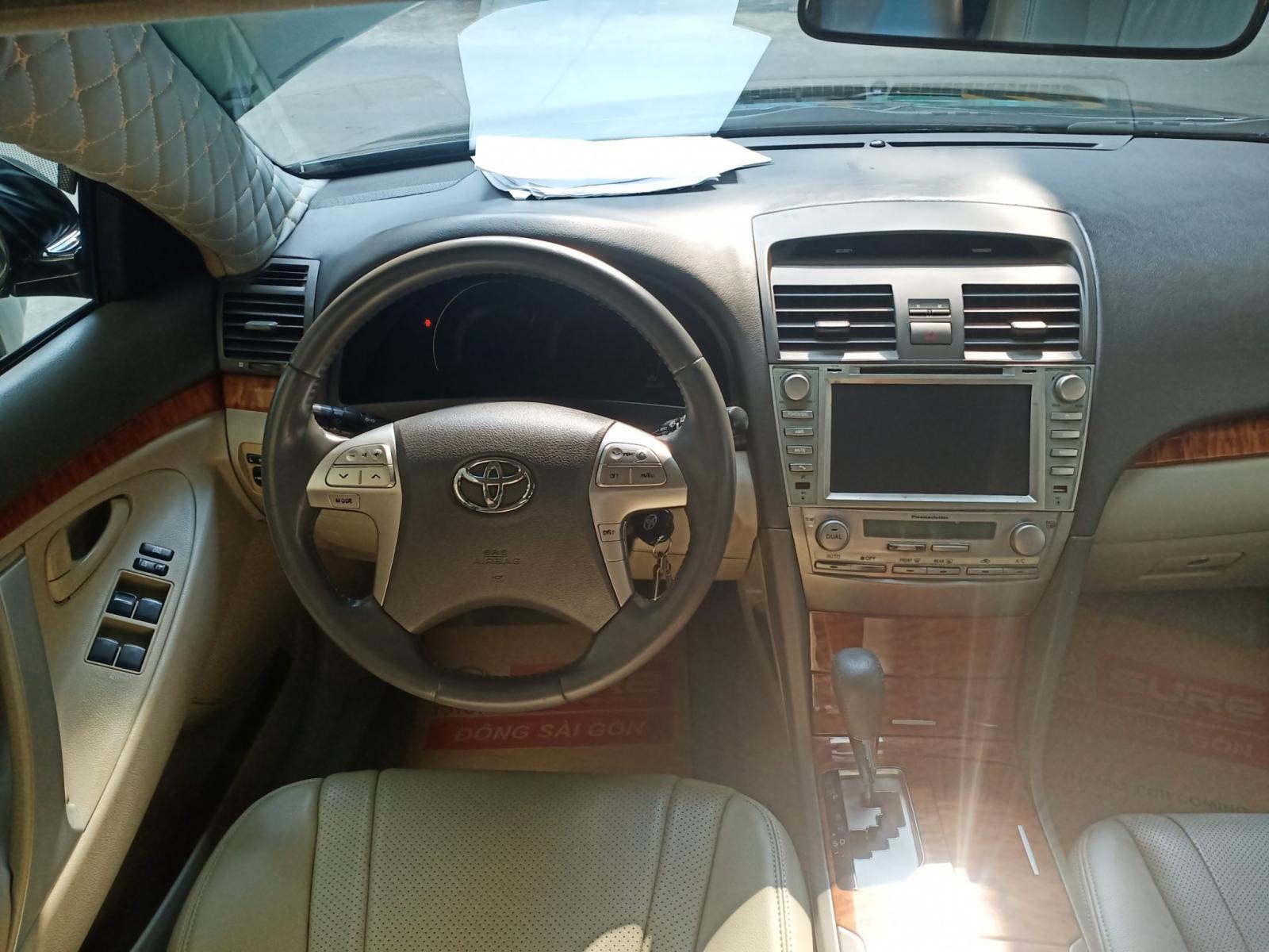 Toyota Camry 2.4G 2007 - Xe Toyota Camry 2.4G sản xuất 2007, màu đen, 490 triệu