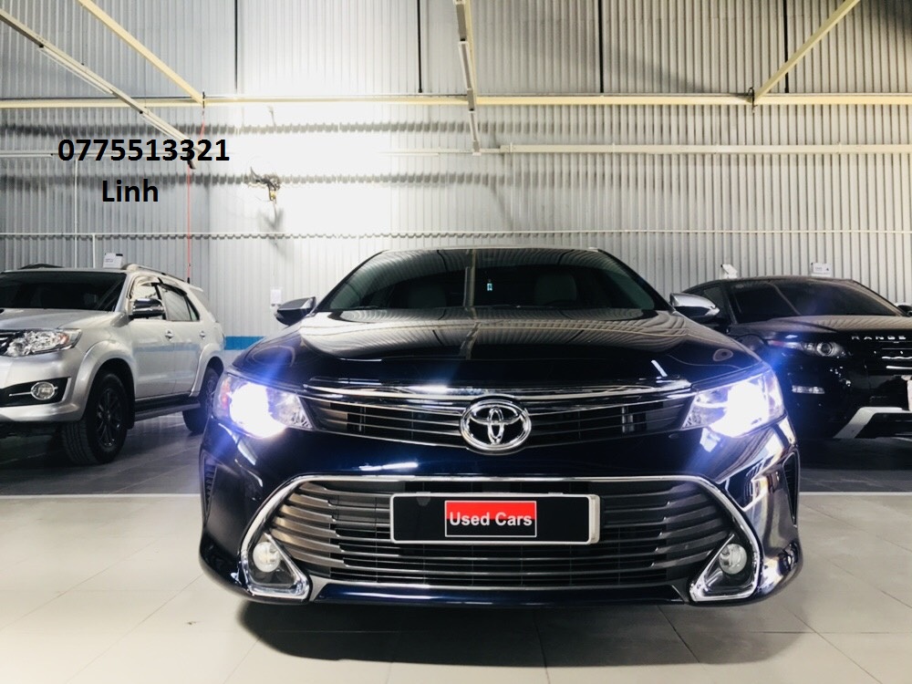 Toyota Camry 2016 - Bán ô tô Toyota Camry năm 2016, màu xanh lam 