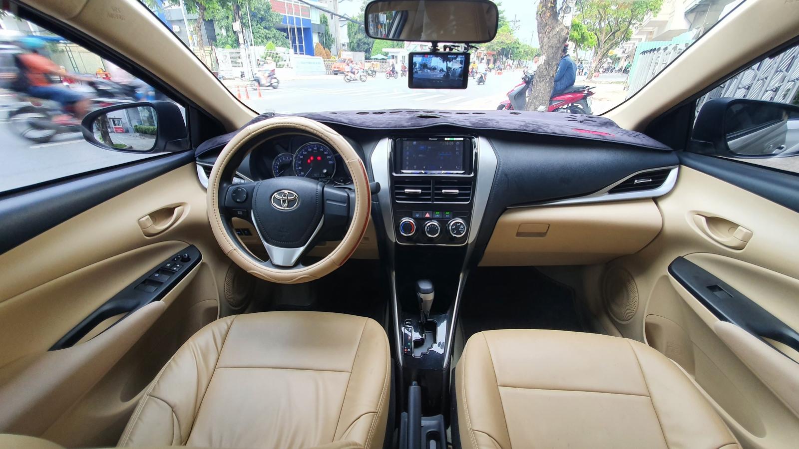 Toyota Vios E CVT 2019 - Bán xe Toyota Vios E CVT đời 2019, màu nâu, 530 triệu