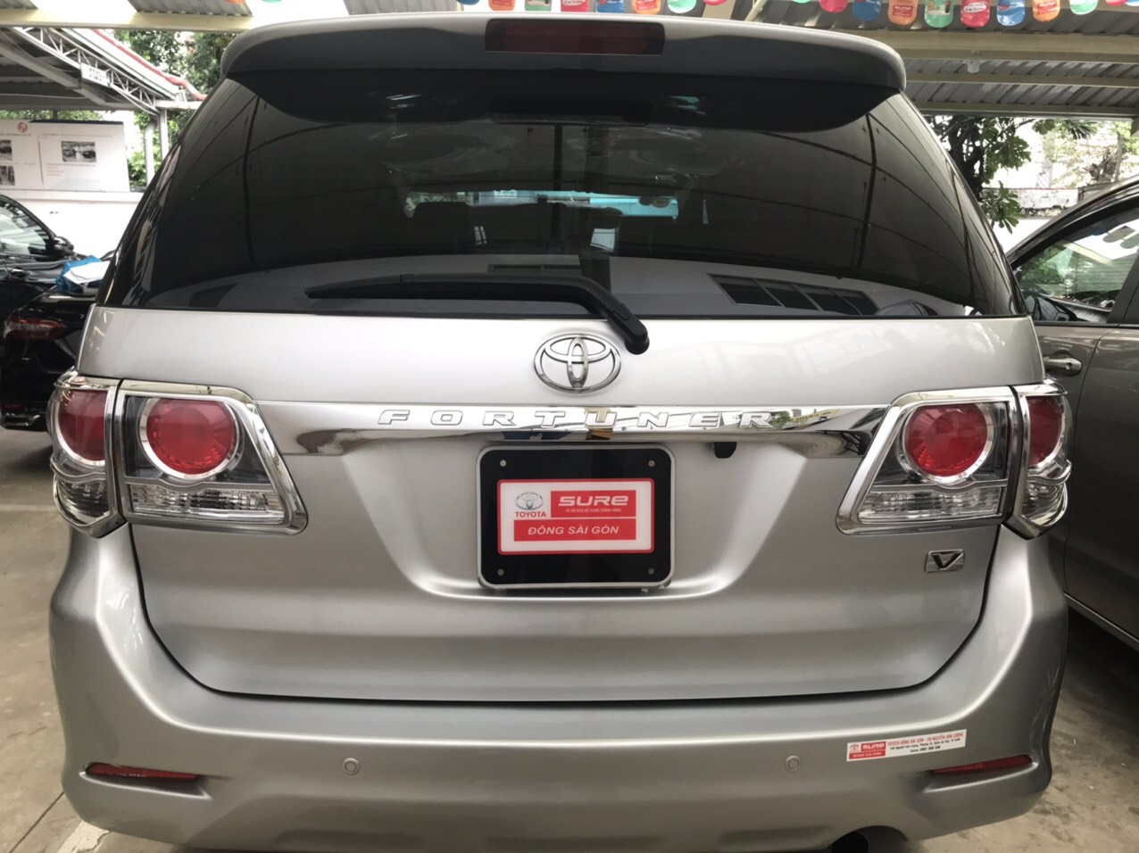 Toyota Fortuner 2.7V 2012 - Cần bán lại xe Toyota Fortuner 2.7V đời 2012, màu bạc