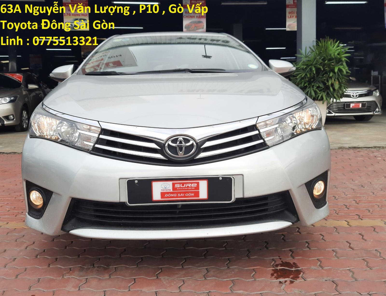 Toyota Corolla altis 2016 - Bán xe Toyota Corolla altis đời 2016, màu bạc