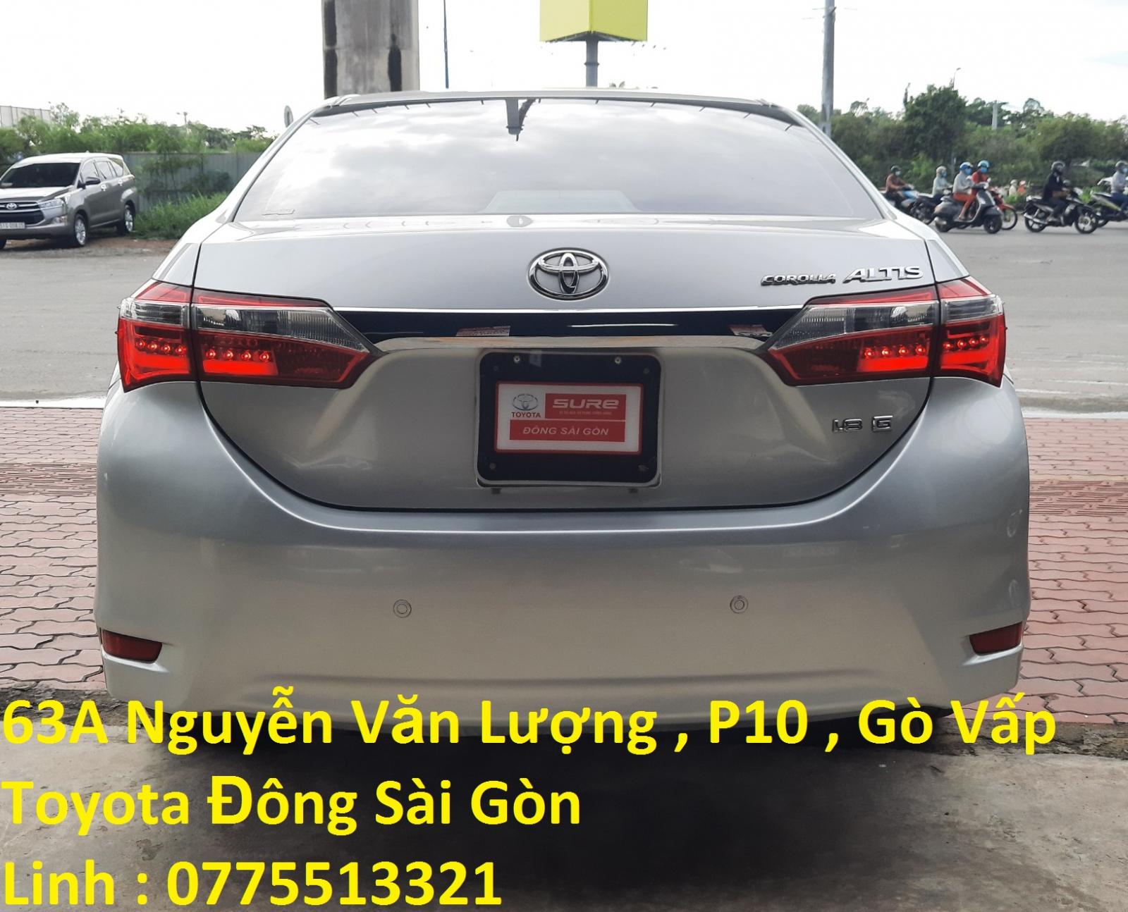 Toyota Corolla altis 2016 - Bán xe Toyota Corolla altis đời 2016, màu bạc