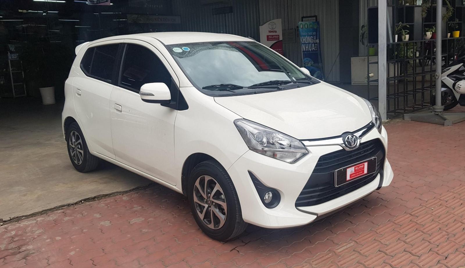 Toyota Wigo 1.2AT 2018 - Xe Toyota Wigo 1.2AT đời 2018, màu trắng, xe nhập, giá cực kỳ ưu đãi