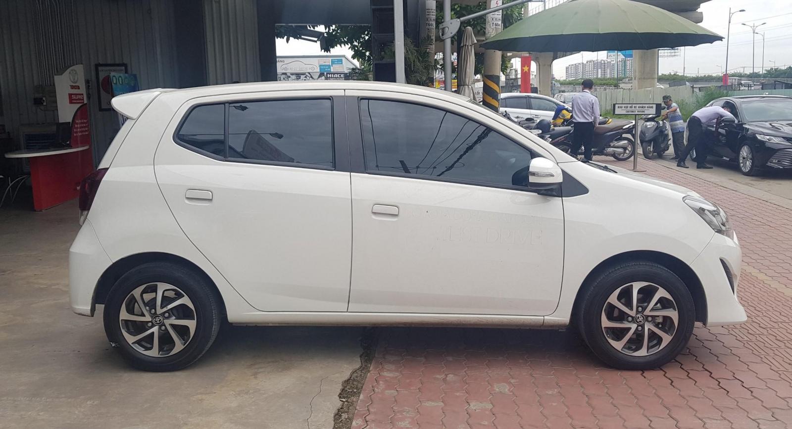 Toyota Wigo 1.2AT 2018 - Xe Toyota Wigo 1.2AT đời 2018, màu trắng, xe nhập, giá cực kỳ ưu đãi