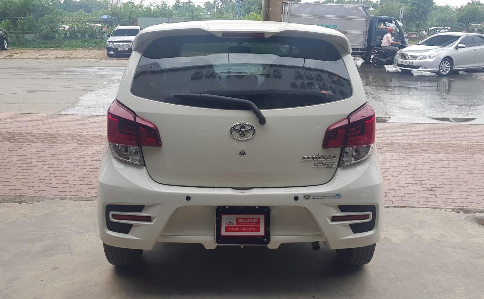 Toyota Wigo 1.2AT 2018 - Xe Toyota Wigo 1.2AT đời 2018, màu trắng, xe nhập, giá cực kỳ ưu đãi