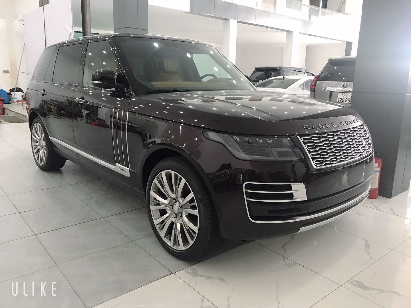 LandRover Range rover SV 2020 - Bán Rangerover SV Autobiography 3.0I6 2020 màu đỏ mận nhập mới 100% bản cao cấp nhất cửa dòng