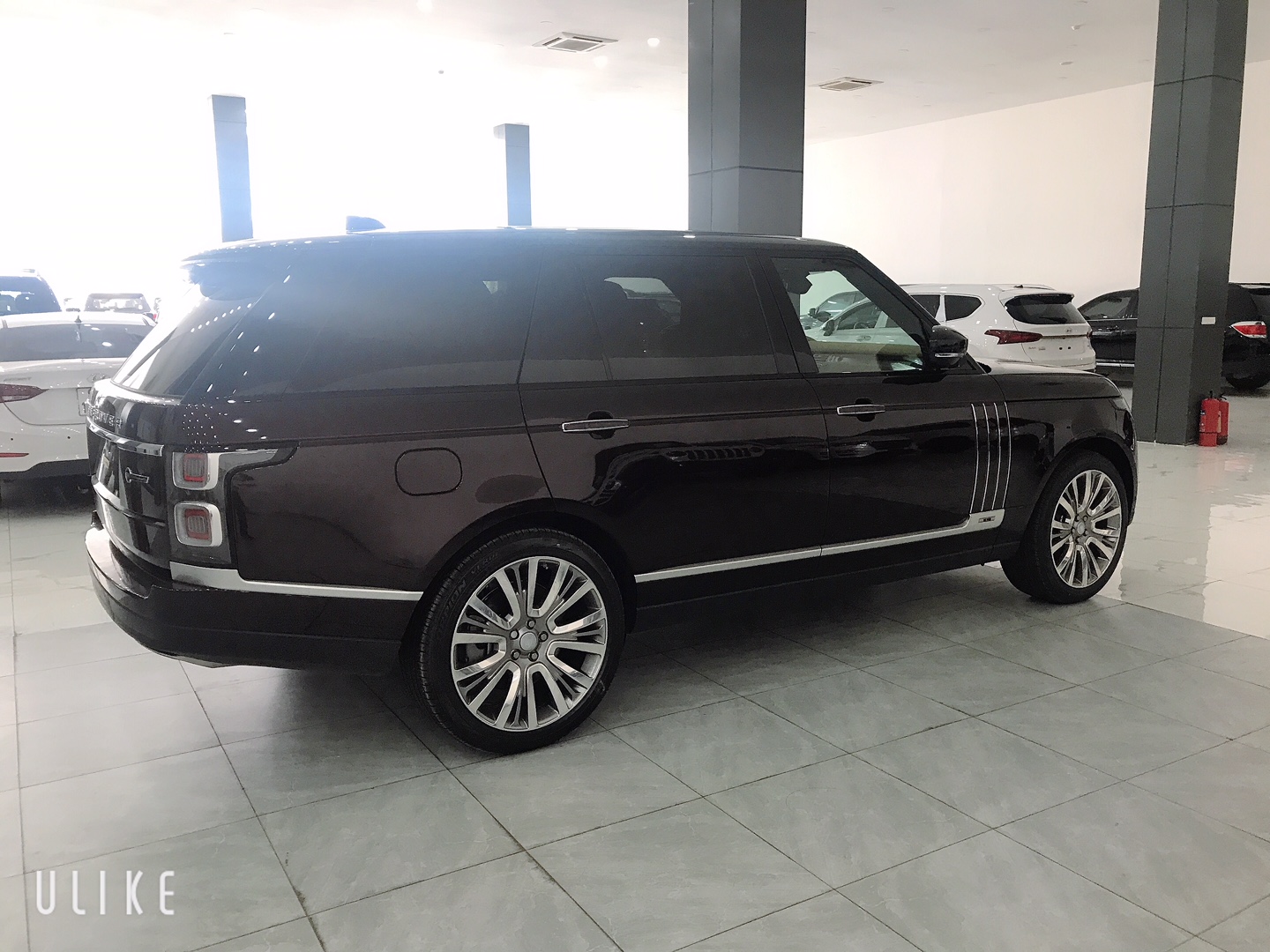 LandRover Range rover SV 2020 - Bán Rangerover SV Autobiography 3.0I6 2020 màu đỏ mận nhập mới 100% bản cao cấp nhất cửa dòng