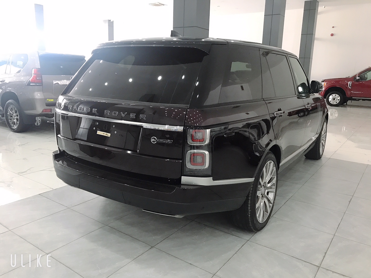 LandRover Range rover SV 2020 - Bán Rangerover SV Autobiography 3.0I6 2020 màu đỏ mận nhập mới 100% bản cao cấp nhất cửa dòng