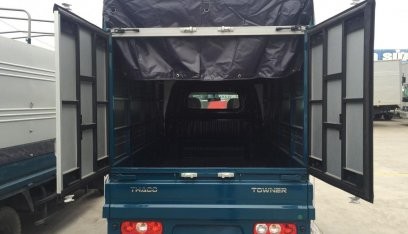 Thaco TOWNER 2020 - Xe tải 1 tấn đi lại trong ngõ ngách - thùng mui bạt hỗ trợ trả góp