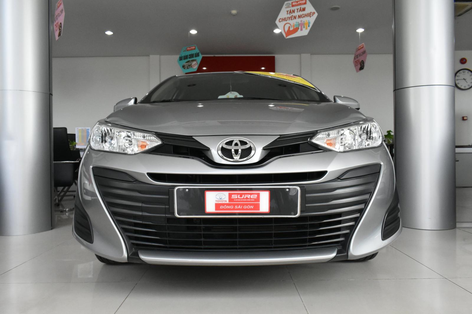 Toyota Vios 1.5E MT 2019 - Cần bán gấp Toyota Vios 1.5E MT sản xuất 2019, màu bạc