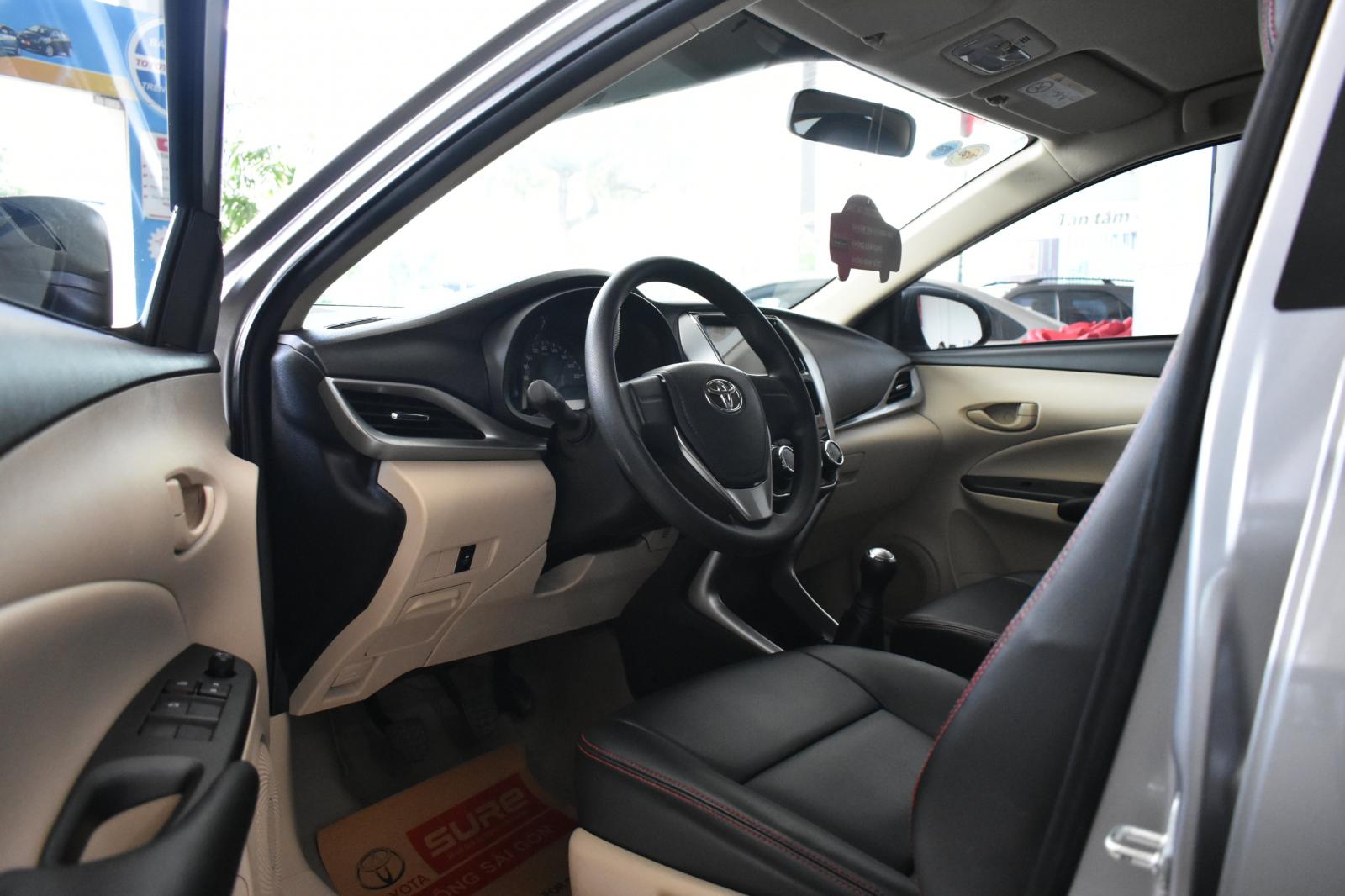 Toyota Vios 1.5E MT 2019 - Cần bán gấp Toyota Vios 1.5E MT sản xuất 2019, màu bạc