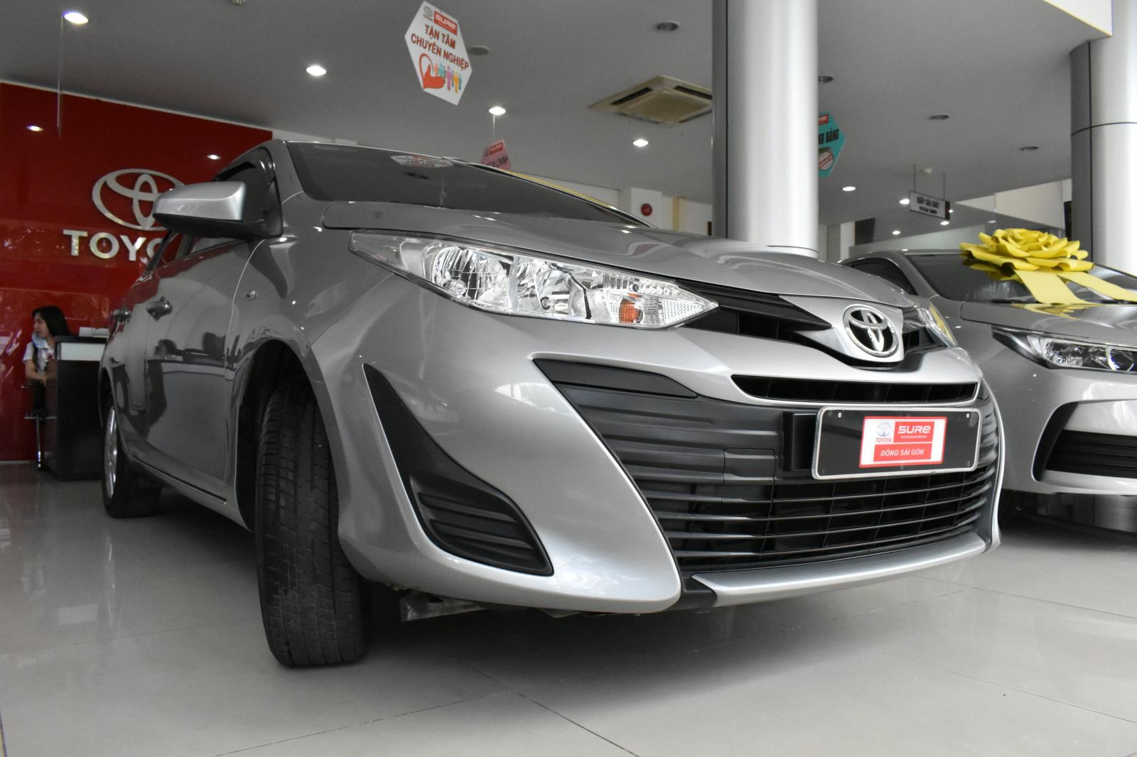 Toyota Vios 1.5E MT 2019 - Cần bán gấp Toyota Vios 1.5E MT sản xuất 2019, màu bạc