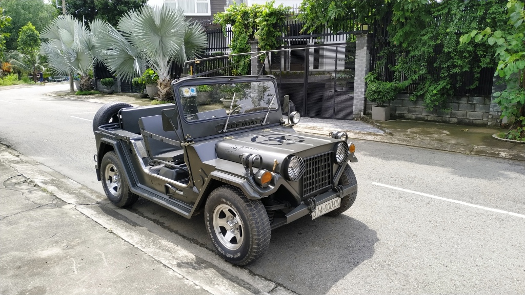 Jeep 1970 - HCM - Bán Jeep lùn A2, máy xăng, bánh béo