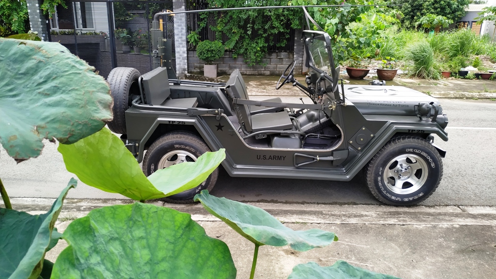 Jeep 1970 - HCM - Bán Jeep lùn A2, máy xăng, bánh béo