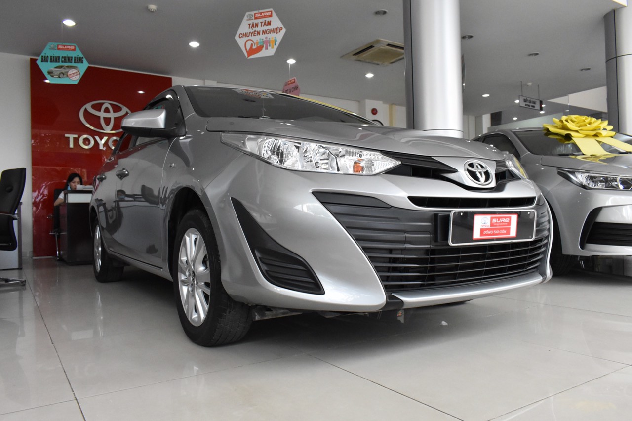 Toyota Vios 1.5G 2019 - Cần bán xe Toyota Vios 1.5G đời 2019, màu bạc, số sàn