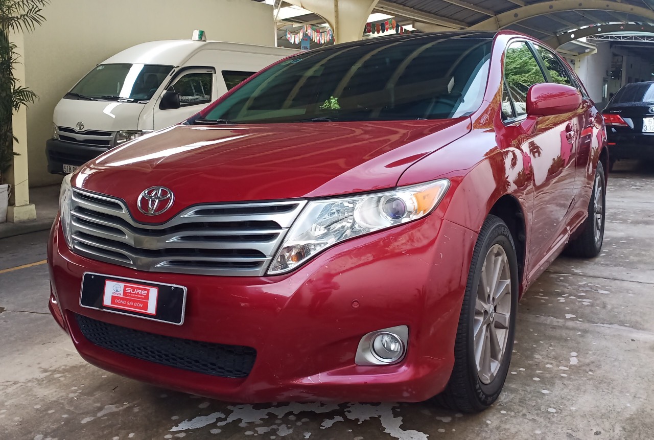 Toyota Venza 2.7 2009 - Cần bán xe Toyota Venza 2.7 đời 2009, màu đỏ, nhập khẩu nguyên chiếc