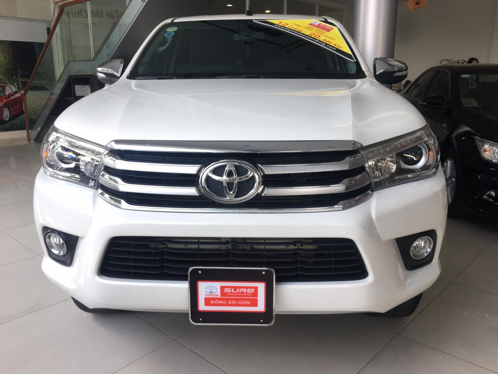 Toyota Hilux 2016 - Càn bán Hillux 2.8G số tự động 2 cầu 2016 mới ken