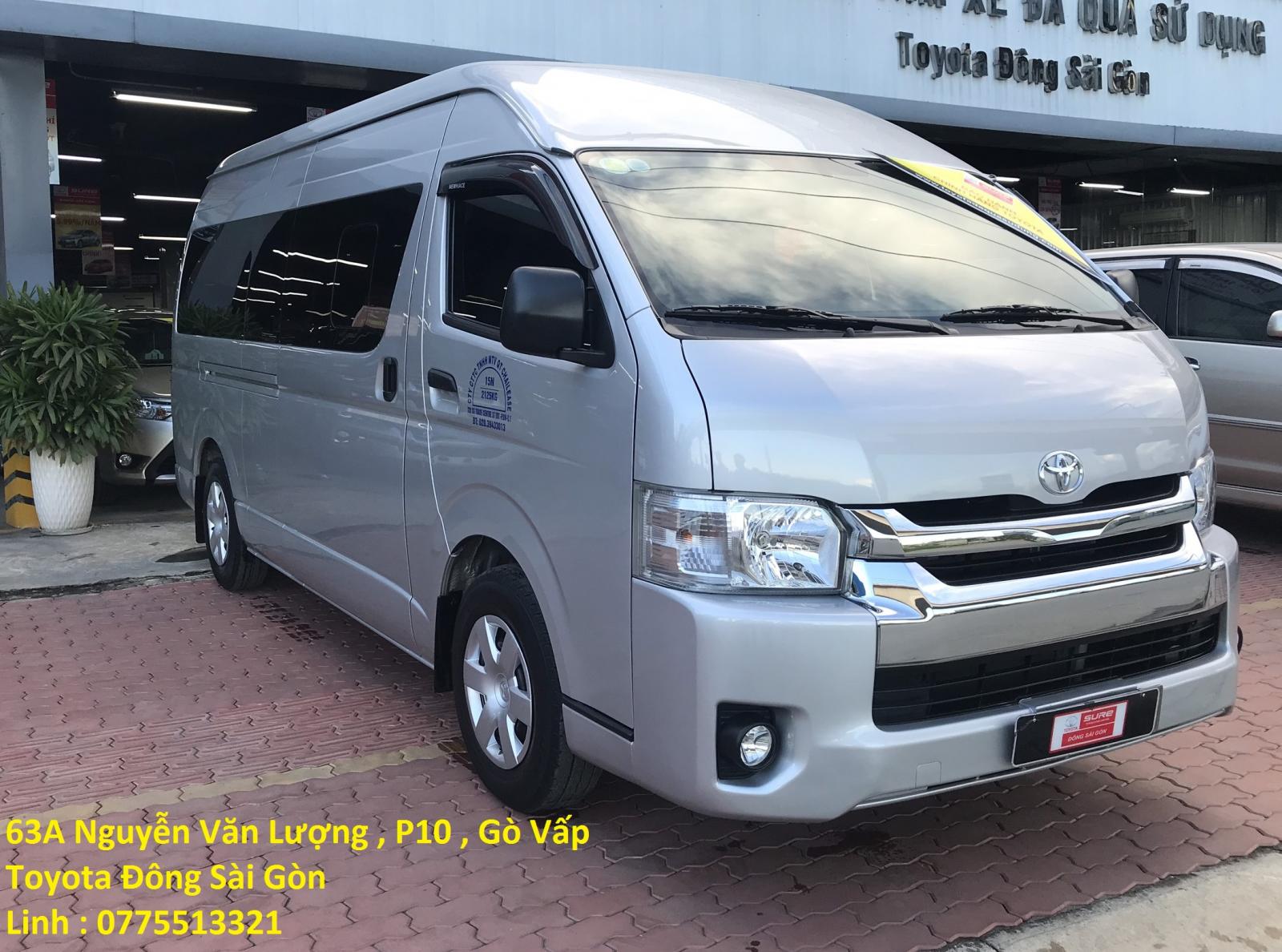 Toyota Hiace 2018 - Cần bán xe Hiace máy dầu số sàn 2018