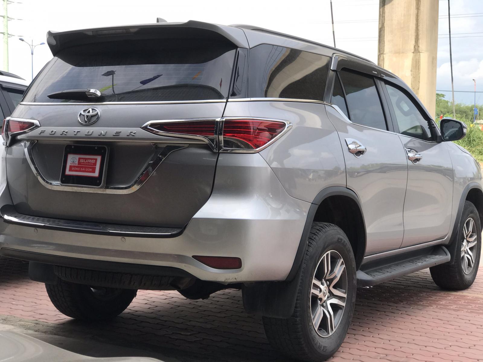 Toyota Fortuner 2.4 G 2017 - Cần bán gấp Toyota Fortuner 2.4 G đời 2017, màu bạc