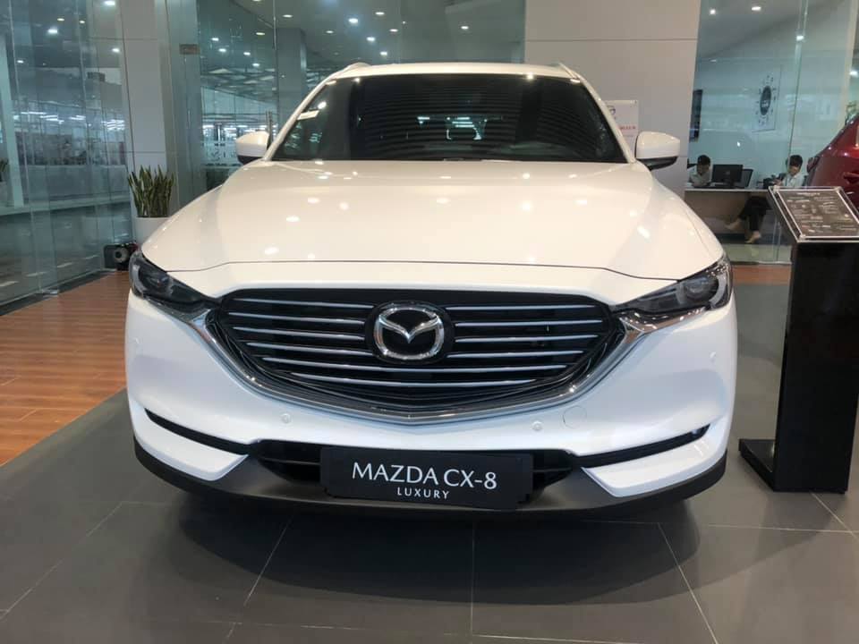Mazda Mazda khác 2.5L Luxury 2020 - Bán Mazda CX 8 2.5L Luxury 2021, màu trắng