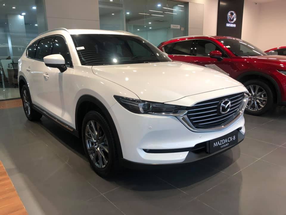Mazda Mazda khác 2.5L Luxury 2020 - Bán Mazda CX 8 2.5L Luxury 2021, màu trắng