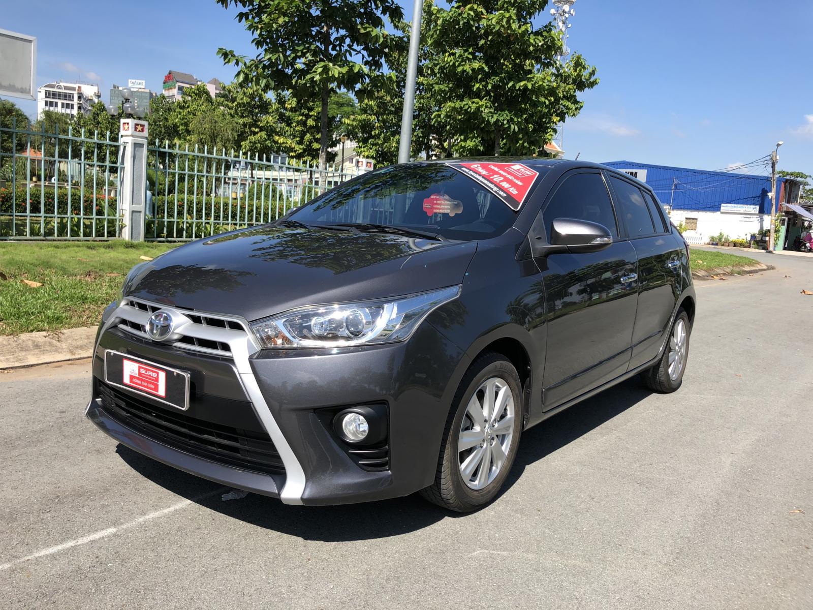 Toyota Yaris G 2015 - Xe Toyota Yaris G đời 2015, màu xám, nhập khẩu nguyên chiếc, giá tốt