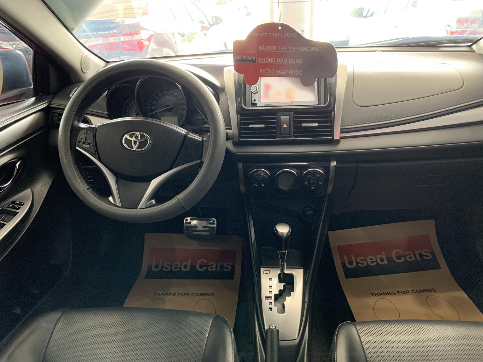 Toyota Vios 1.5G 2014 - Cần bán Toyota Vios 1.5G đời 2014, màu đỏ, giá khuyến mãi