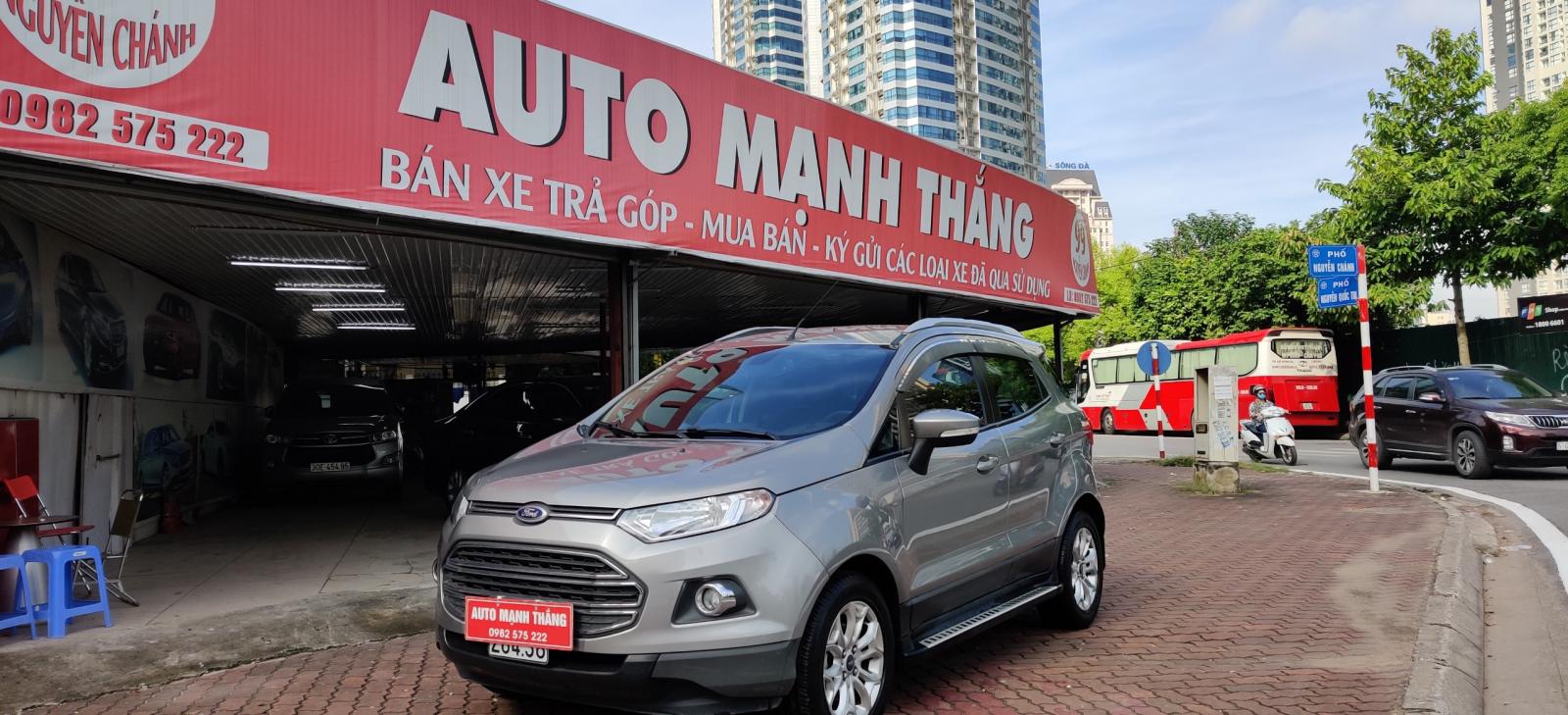 Ford EcoSport Titanium 2014 - Bán ô tô Ford EcoSport Titanium đời 2014, màu bạc, nhập khẩu chính hãng, chính chủ, giá tốt