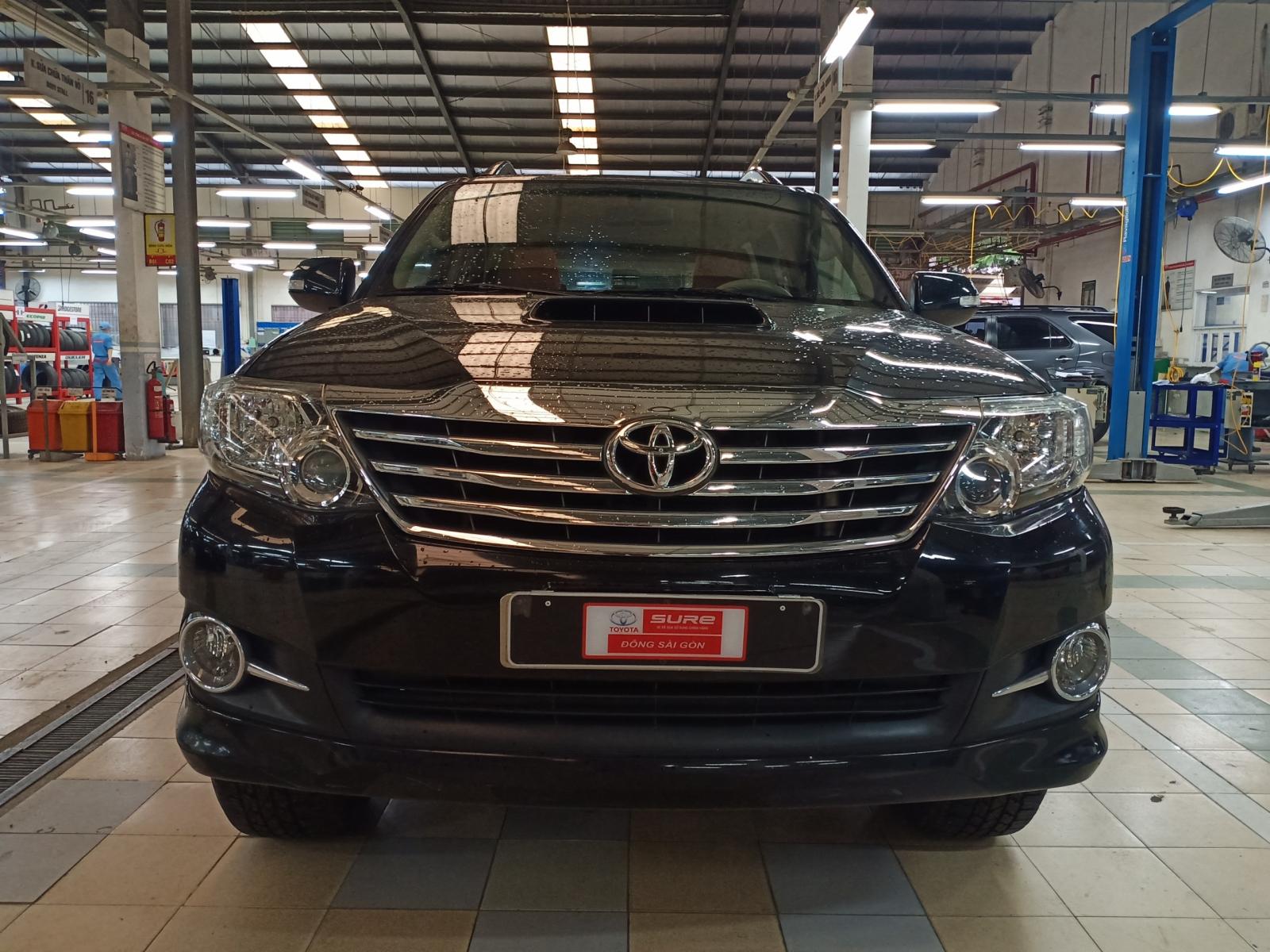 Toyota Fortuner 2.4G 2015 - Bán Toyota Fortuner 2.4G 2015, màu đen, giá ưu đãi