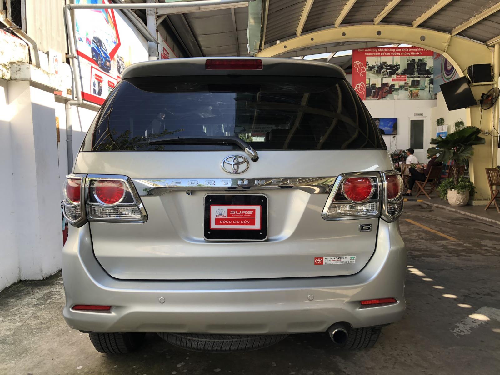 Toyota Fortuner 2.4G 2016 - Cần bán xe Toyota Fortuner 2.4G sản xuất 2016, màu bạc, giá tốt