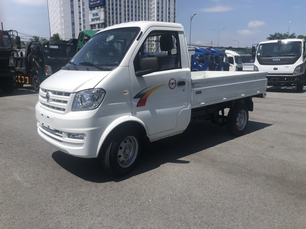 Fuso 2018 - Thanh lý xe tải nhỏ TMT 990kg đời 2018 giá rẻ 138tr, ngân hàng cho vay 70%