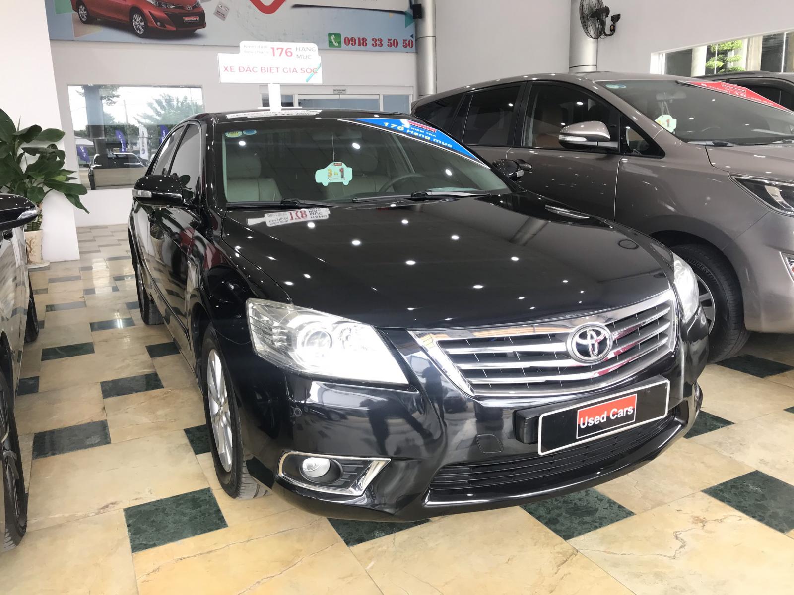 Toyota Camry 2.4 G 2010 - Cần bán lại xe Toyota Camry 2.4 G đời 2010, màu đen