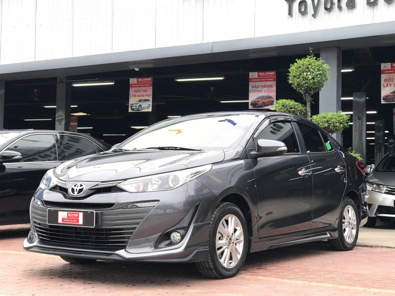 Toyota Vios G 2018 - Bán xe Toyota Vios G năm 2018, màu xám