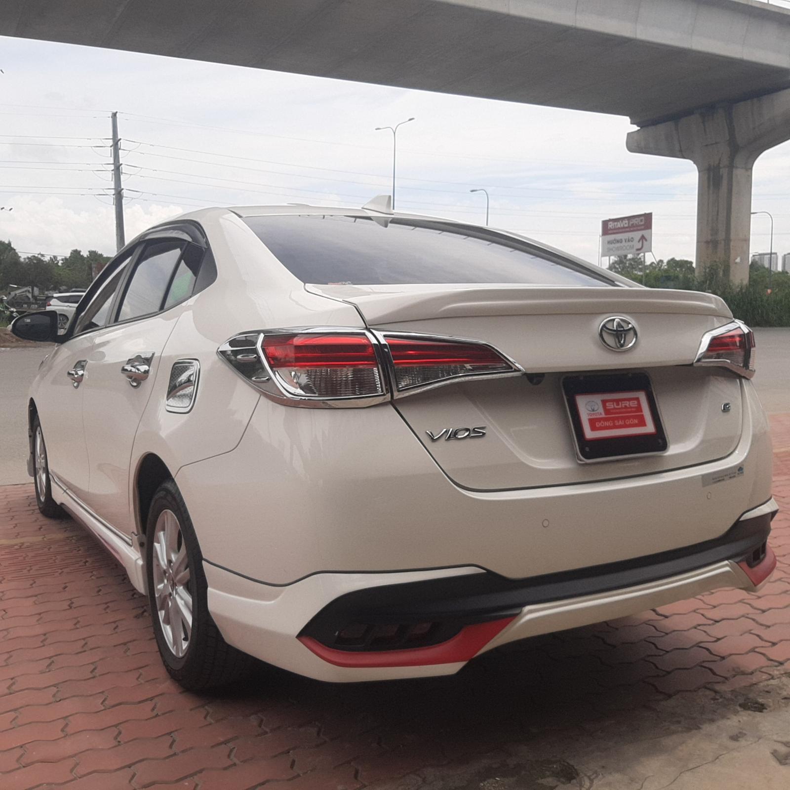 Toyota Vios G 2018 - Bán Toyota Vios G đời 2018, màu trắng, giá chỉ 550 triệu