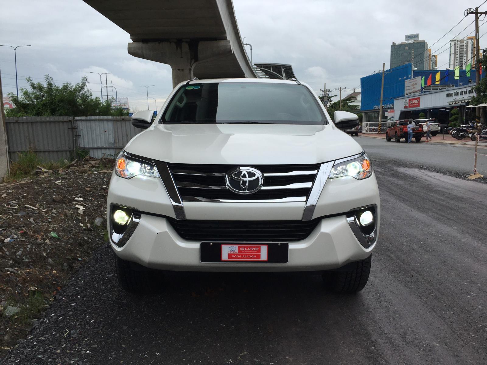 Toyota Fortuner 2.4G 2019 - Cần bán xe Toyota Fortuner 2.4G đời 2019, màu trắng