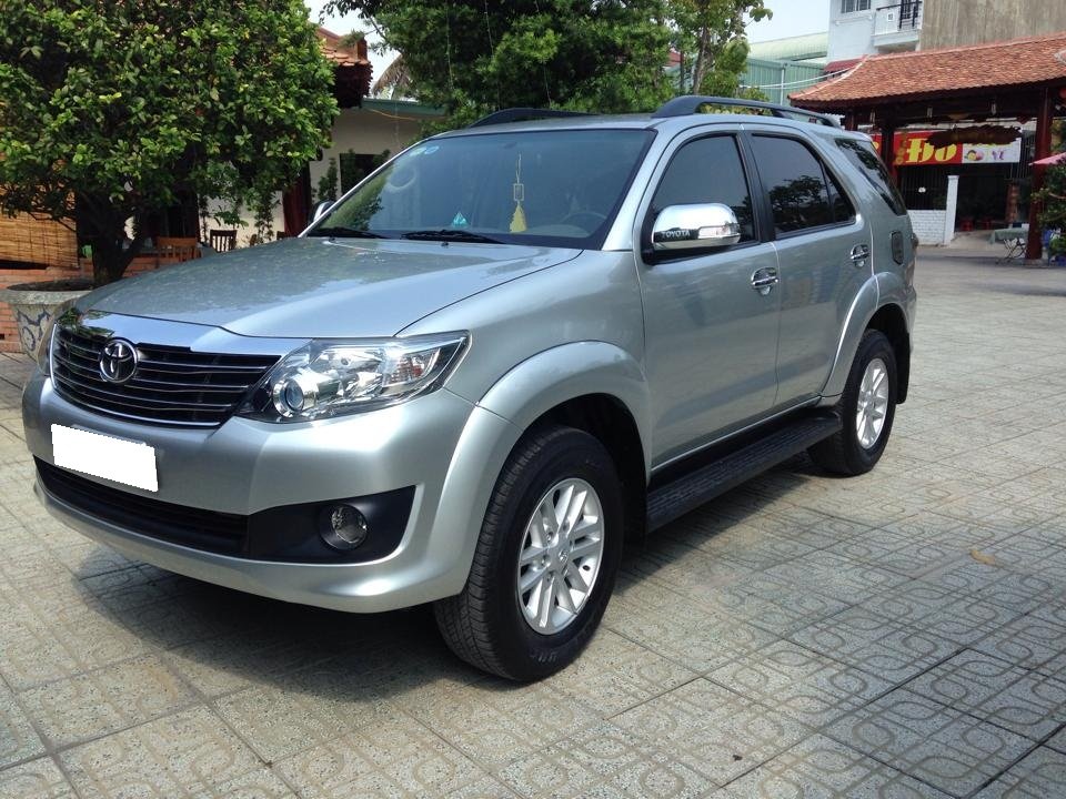 Toyota Fortuner 2012 - Bán Toyota Fortuner 2012 tự động xăng màu bạc mới tinh