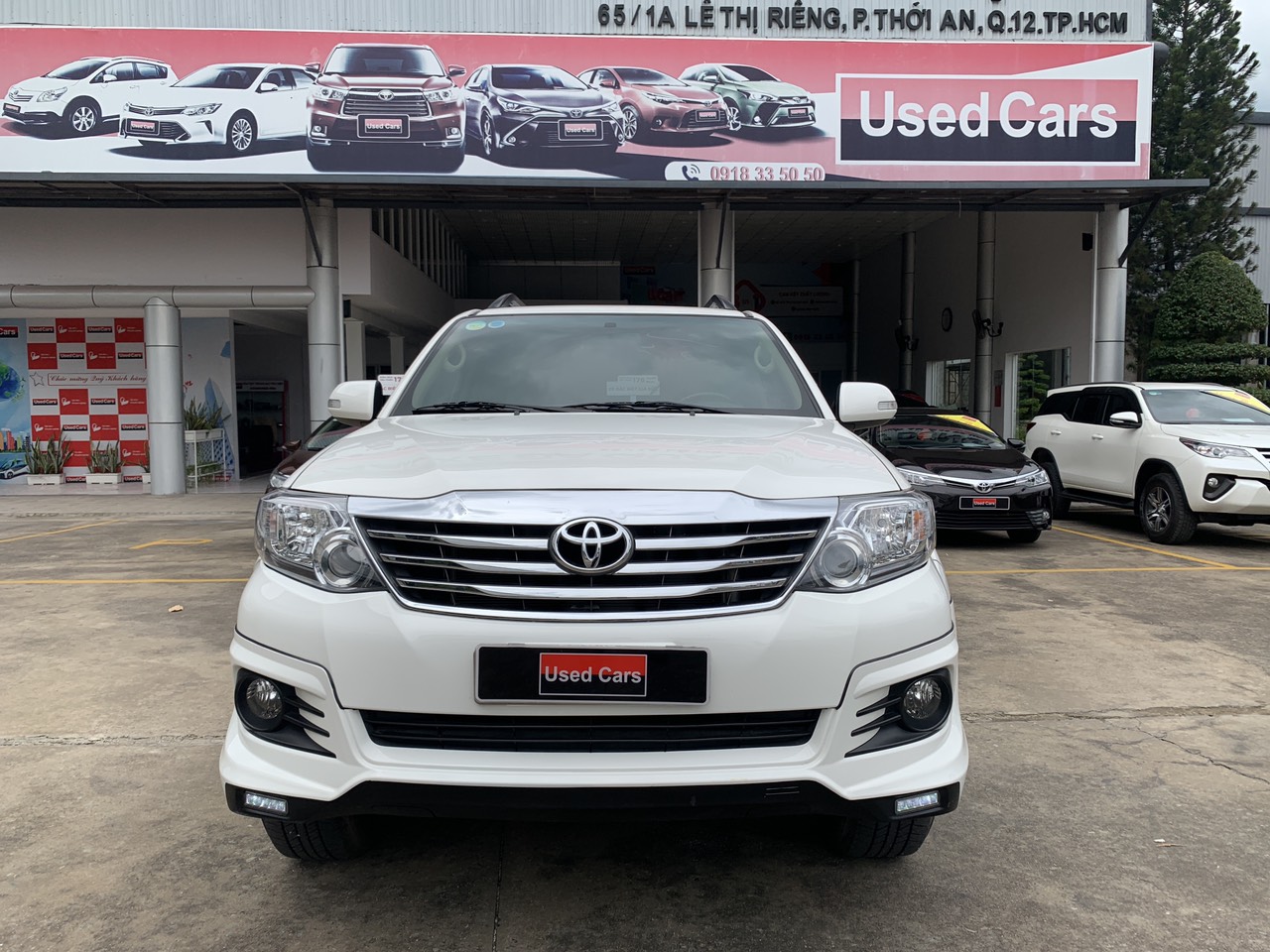 Toyota Fortuner 2.7V 2016 - Xe Toyota Fortuner 2.7V đời 2016, màu trắng, giá liên hệ