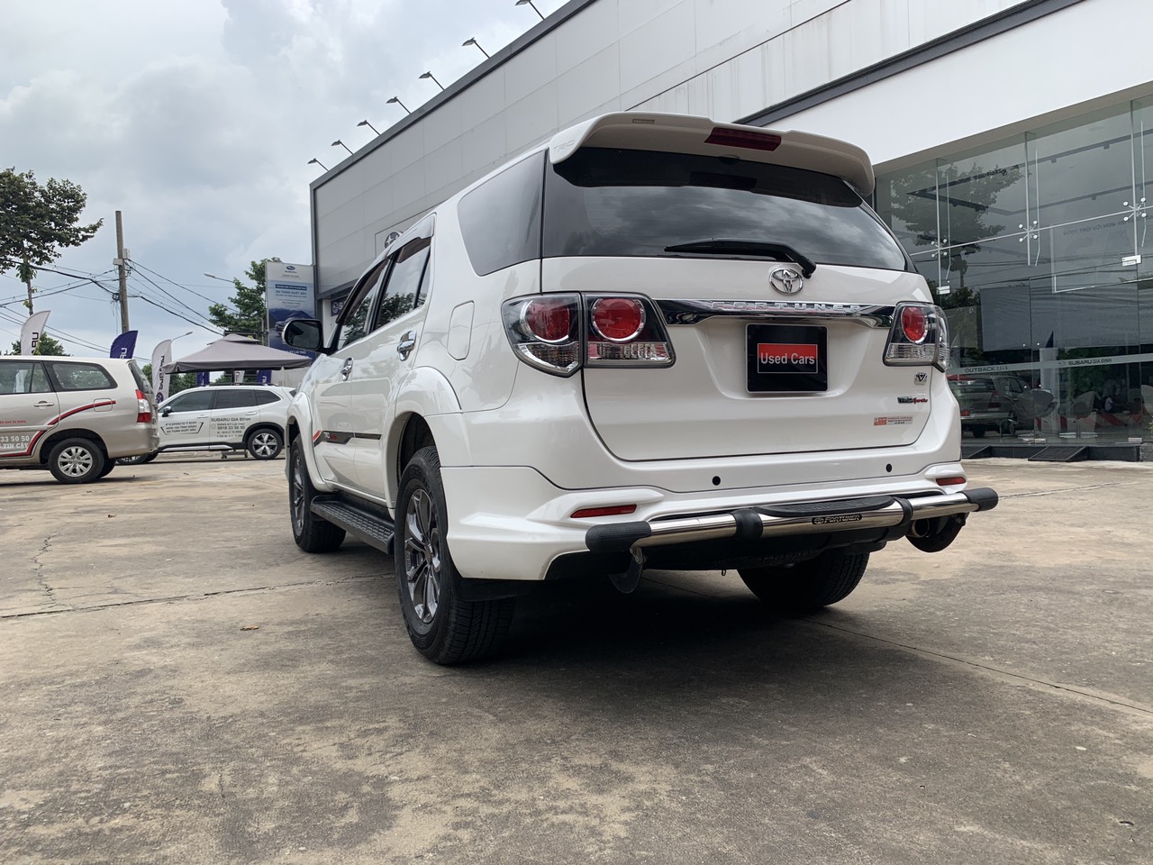 Toyota Fortuner 2.7V 2016 - Xe Toyota Fortuner 2.7V đời 2016, màu trắng, giá liên hệ