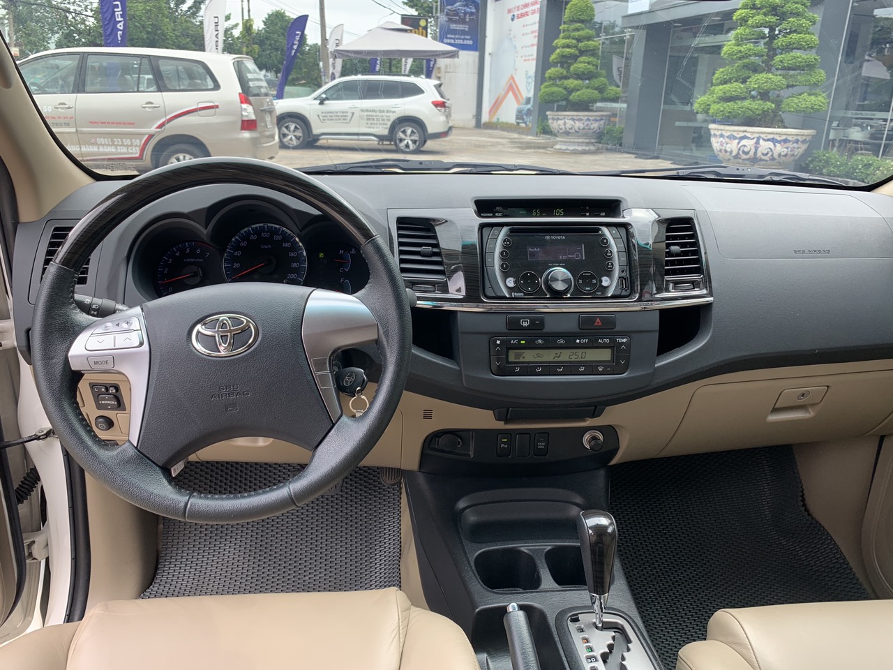 Toyota Fortuner 2.7V 2016 - Xe Toyota Fortuner 2.7V đời 2016, màu trắng, giá liên hệ