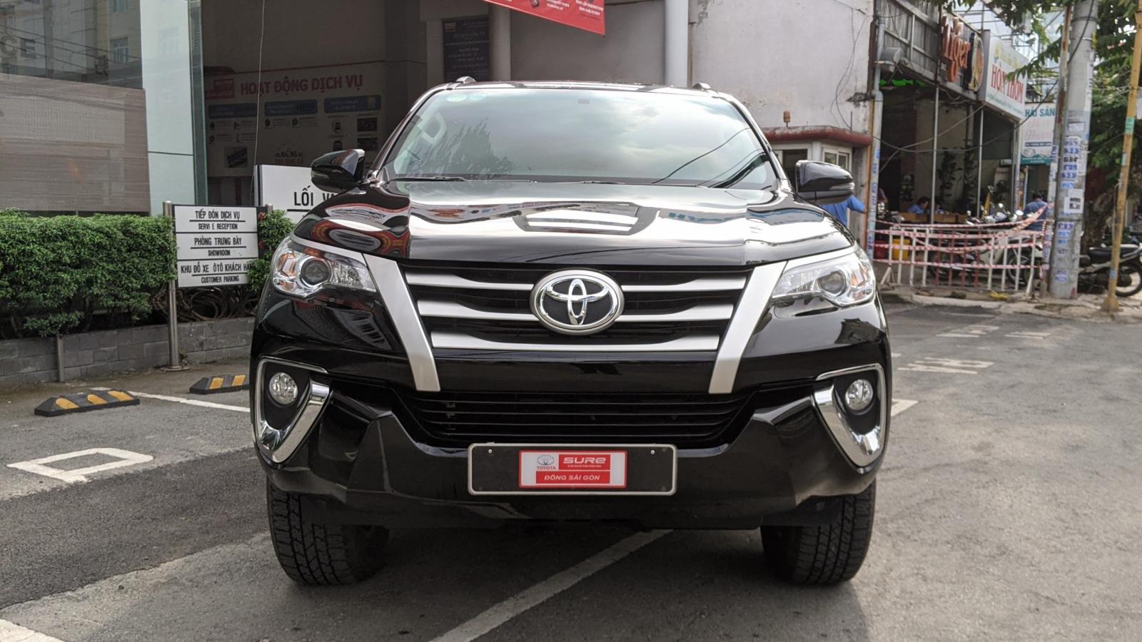 Toyota Fortuner 2.4G 2019 - Cần bán gấp Toyota Fortuner 2.4G đời 2019, màu đen, xe lướt nhẹ, giá liên hệ để biết giá ưu đãi