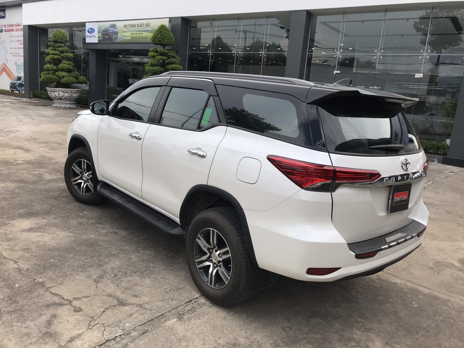 Toyota Fortuner G AT 2020 - Cần bán xe Toyota Fortuner G AT năm 2020, màu trắng lướt 3600km chất như mới