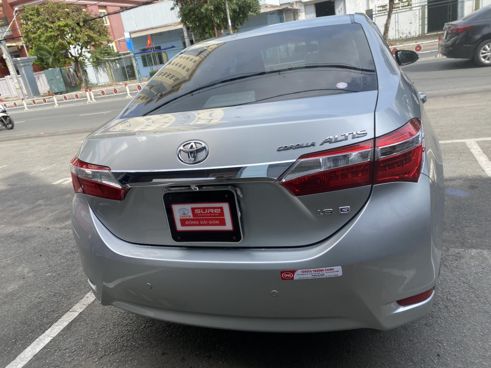 Toyota Corolla altis 1.8G 2015 - Xe Toyota Corolla Altis 1.8G đời 2015, màu bạc, giá thương lượng