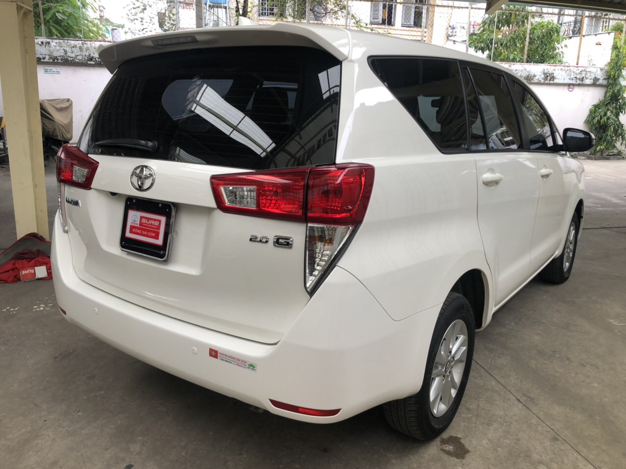 Toyota Innova 2.0 G 2018 - Bán xe Toyota Innova 2.0 G đời 2018, màu trắng 