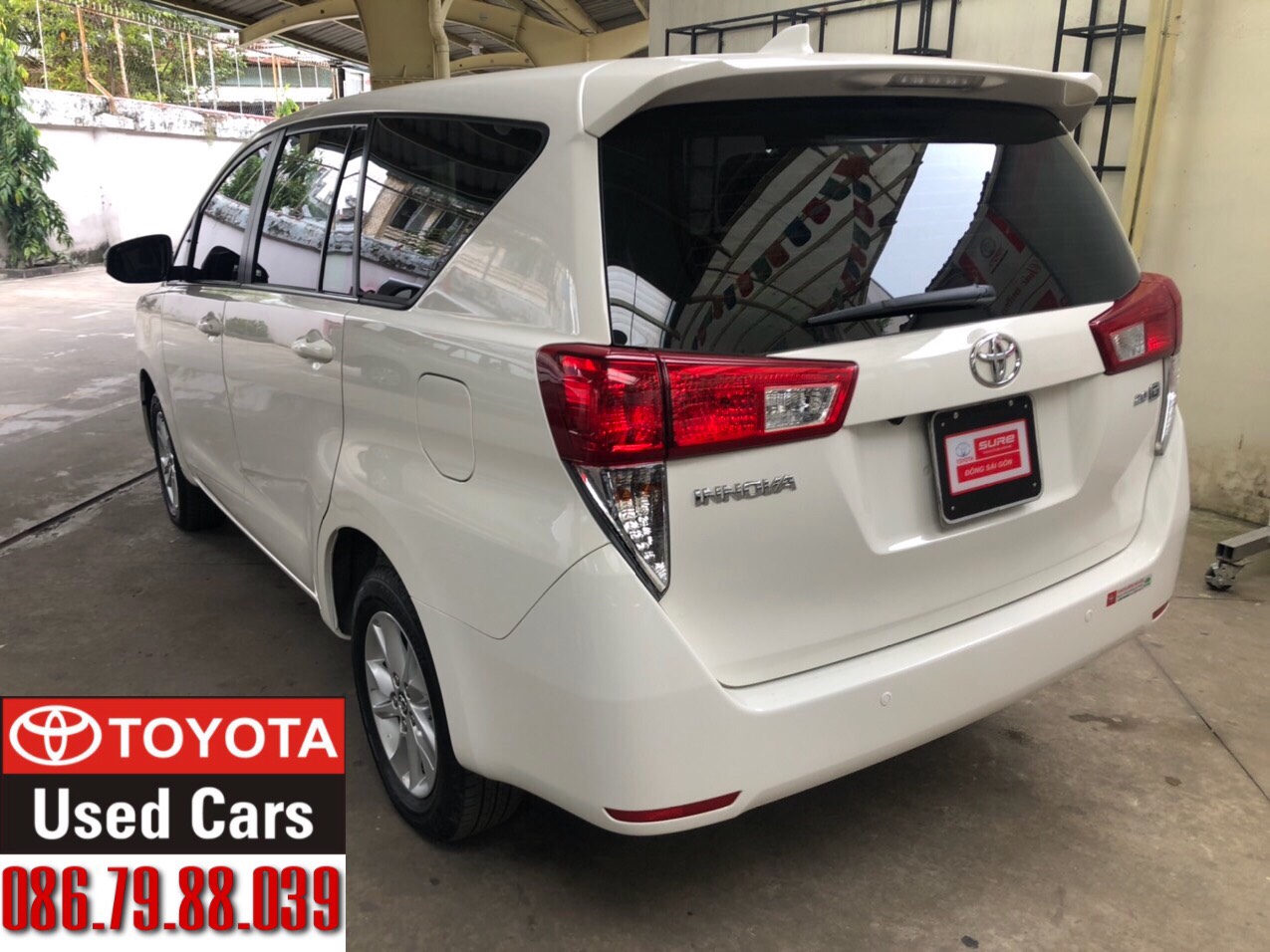 Toyota Innova 2.0 G 2018 - Bán xe Toyota Innova 2.0 G đời 2018, màu trắng 